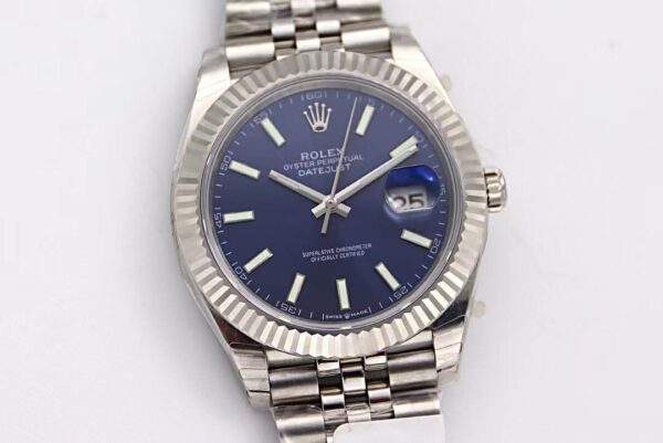 Datejust 41 Blue Dial Automatic Swiss Made - Code: 09 - Image 2