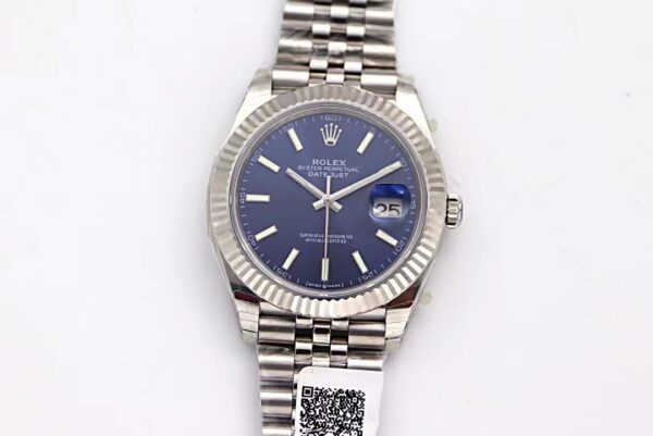 Datejust 41 Blue Dial Automatic Swiss Made - Code: 09 - Image 7