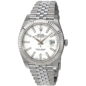 Datejust 41 White Dial Automatic Jubilee Swiss Made Code: SW513