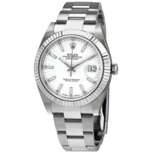 Datejust 41 White Dial Automatic Oyster Swiss Made Code: SW514