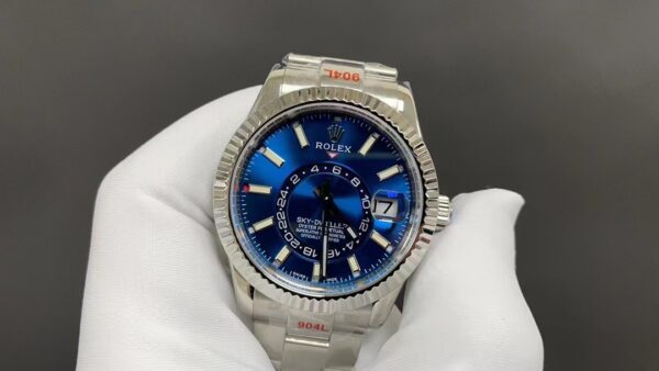 Sky-Dweller Blue Dial Swiss Made - Code: 17 - Image 6