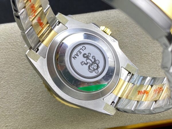 Rolex Submariner Date Blue Dial Two-tone Yellow Gold Swiss Made 5A - Image 8