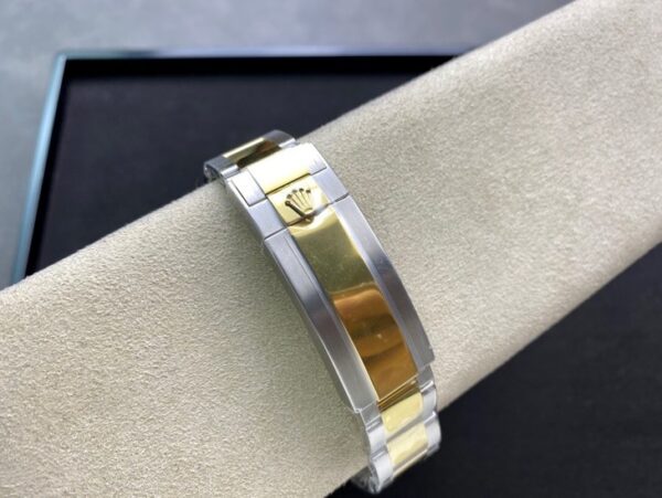Rolex Submariner Date Blue Dial Two-tone Yellow Gold Swiss Made 5A - Image 7