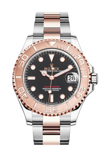 Rolex Yacht-Master 40mm Black Dial Steel and 18K Everose Swiss