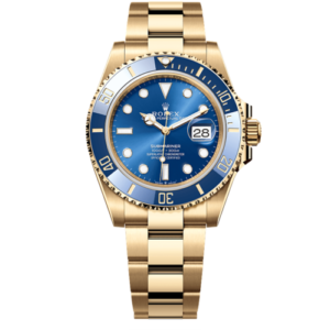 Rolex Submariner Date Oyster, 41 mm, yellow gold Blue Dial | Swiss Made 6A