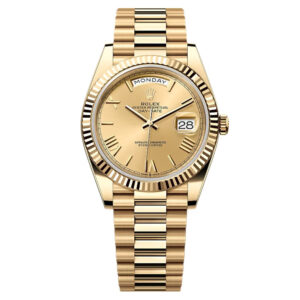 Rolex Day-Date 40 | REF. 228238 | Gold Dial | Box & Papers | 18k Yellow Gold