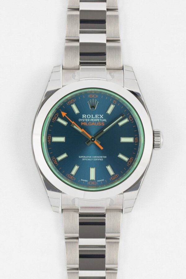 Rolex Milgauss Z-Blue Dial - Reference: 116400GV